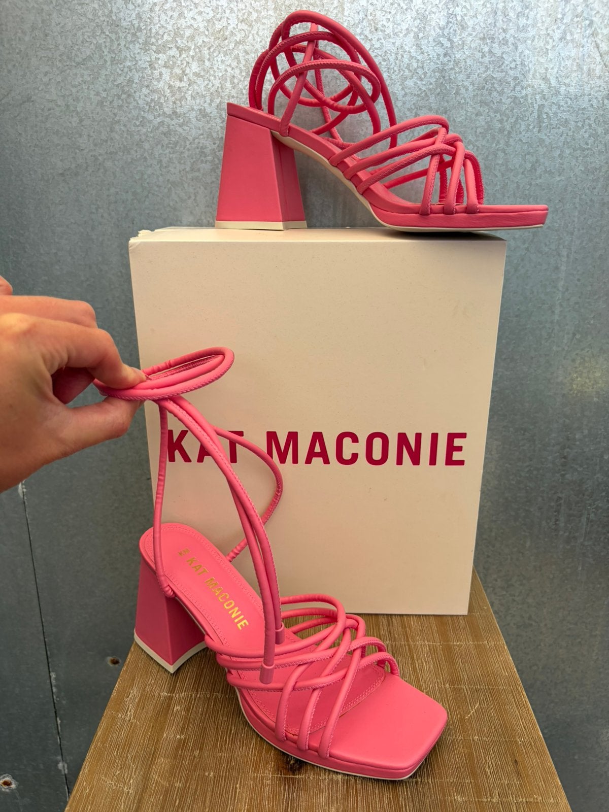 Kat maconie maat 40 sandalen roze wikkel touw, Kleding | Dames, Zo goed als nieuw, Roze, Sandalen of Muiltjes, Ophalen of Verzenden