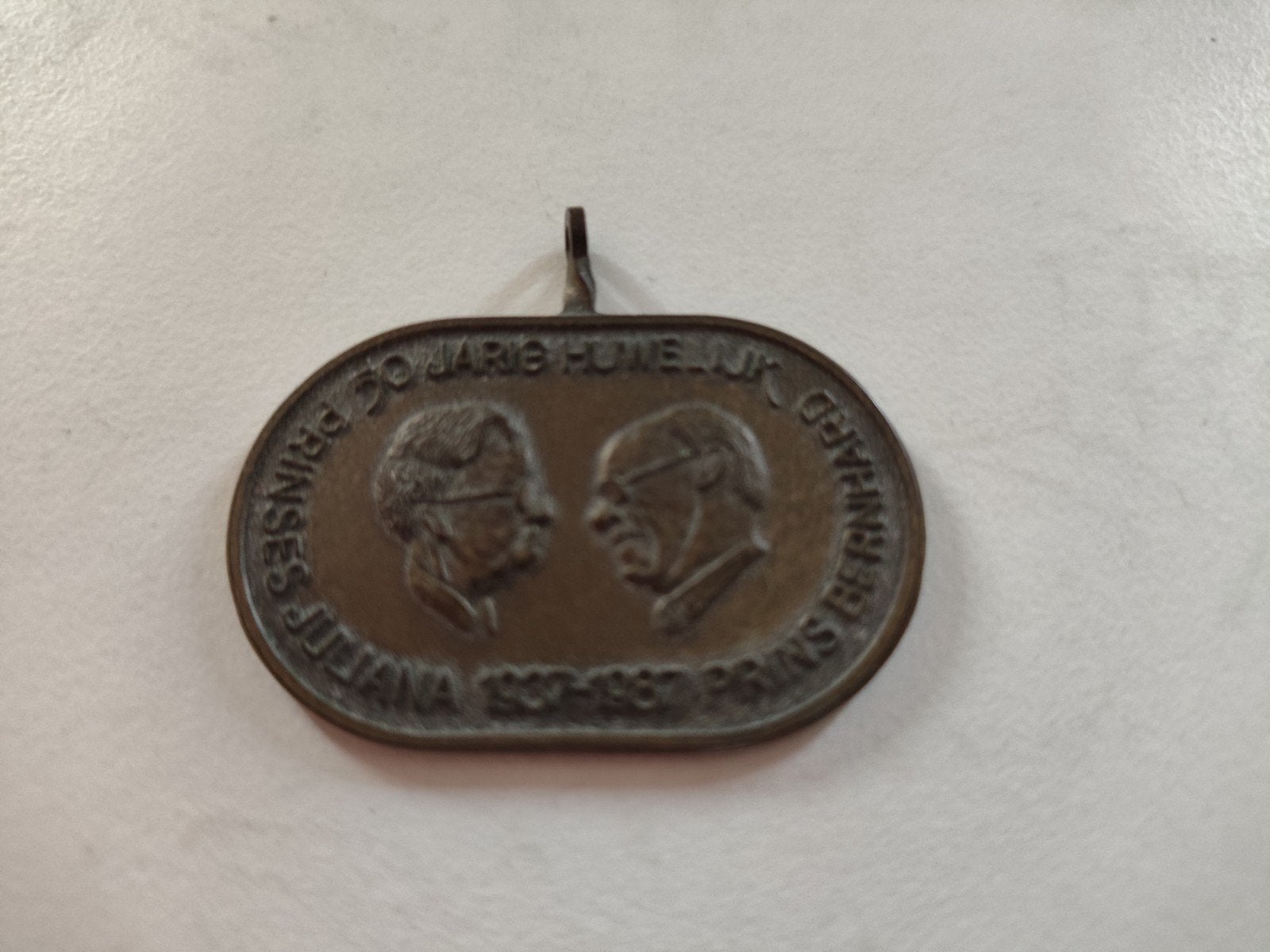 Huwelijksmedaille Juliana & Bernhard 1937-1987, Ophalen of Verzenden