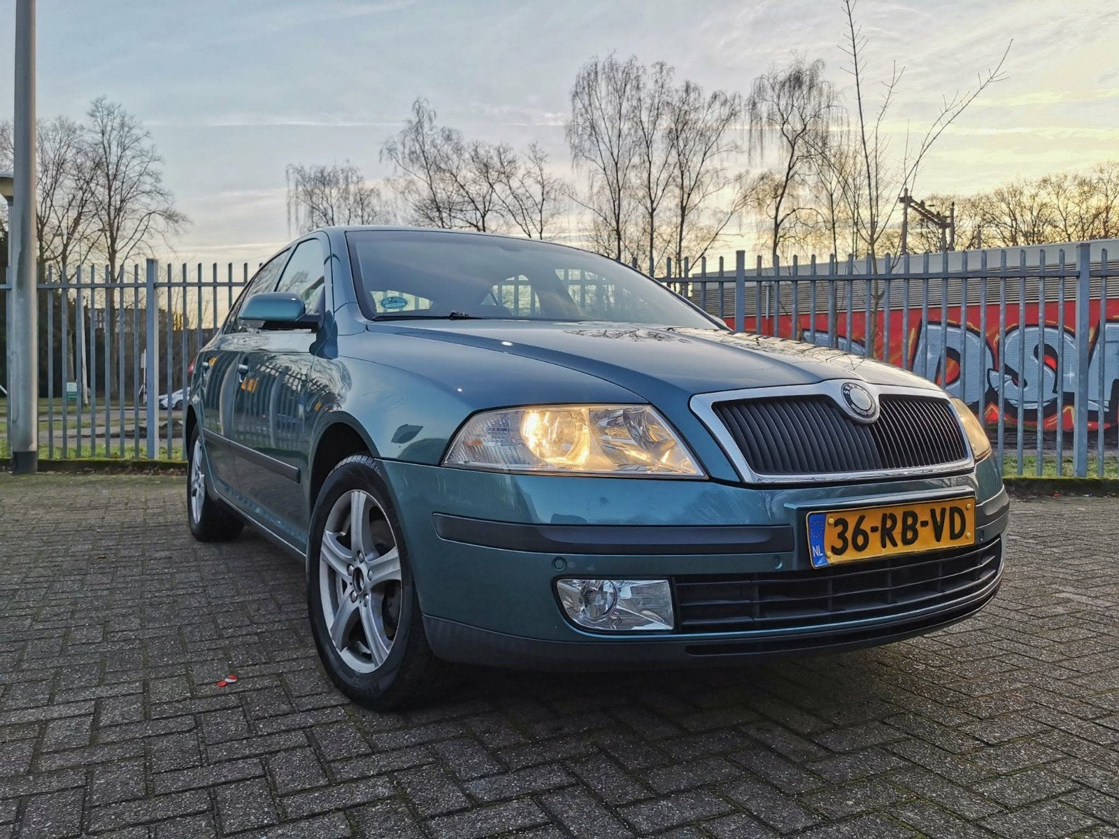 Skoda Octavia 2.0 FSI 110KW 2005 Groen, Voorwielaandrijving, 4 cilinders, 1984 cc, Particulier