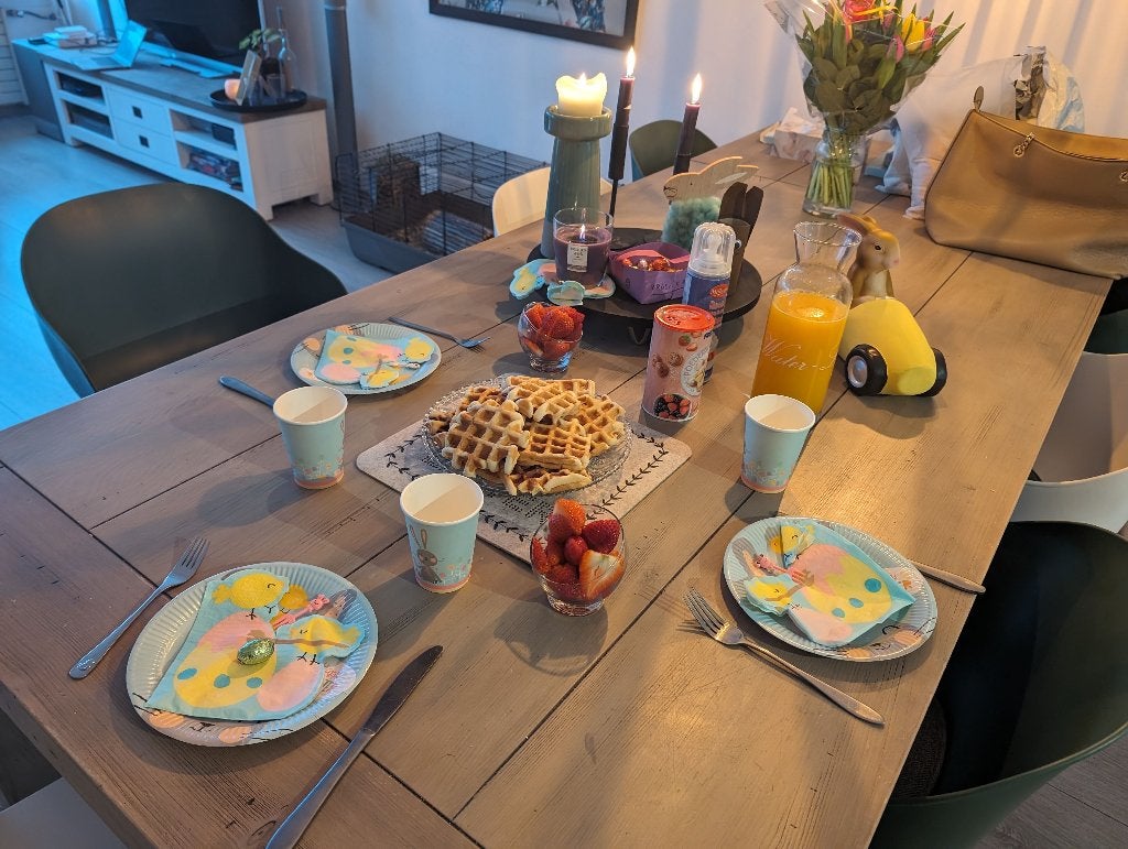 Eettafel - verlengbaar (200 – 290 x 100 cm), Huis en Inrichting, Tafels | Eettafels, Ophalen, Gebruikt, 200 cm of meer, 50 tot 100 cm
