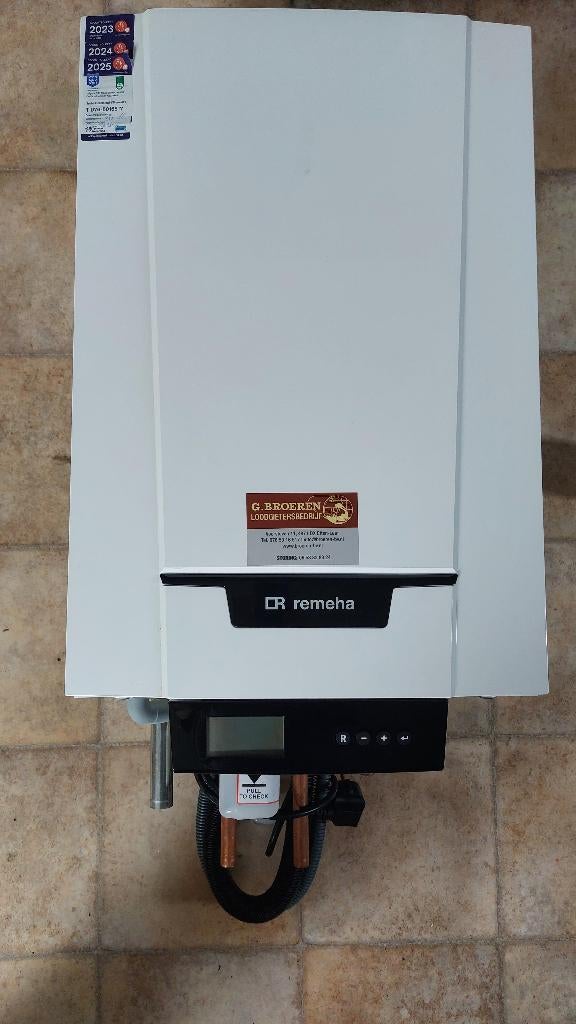 Remeha Tzerra Ace 39C CV-ketel, Ophalen, 30 tot 80 cm, Gebruikt, Hoog rendement (Hr)