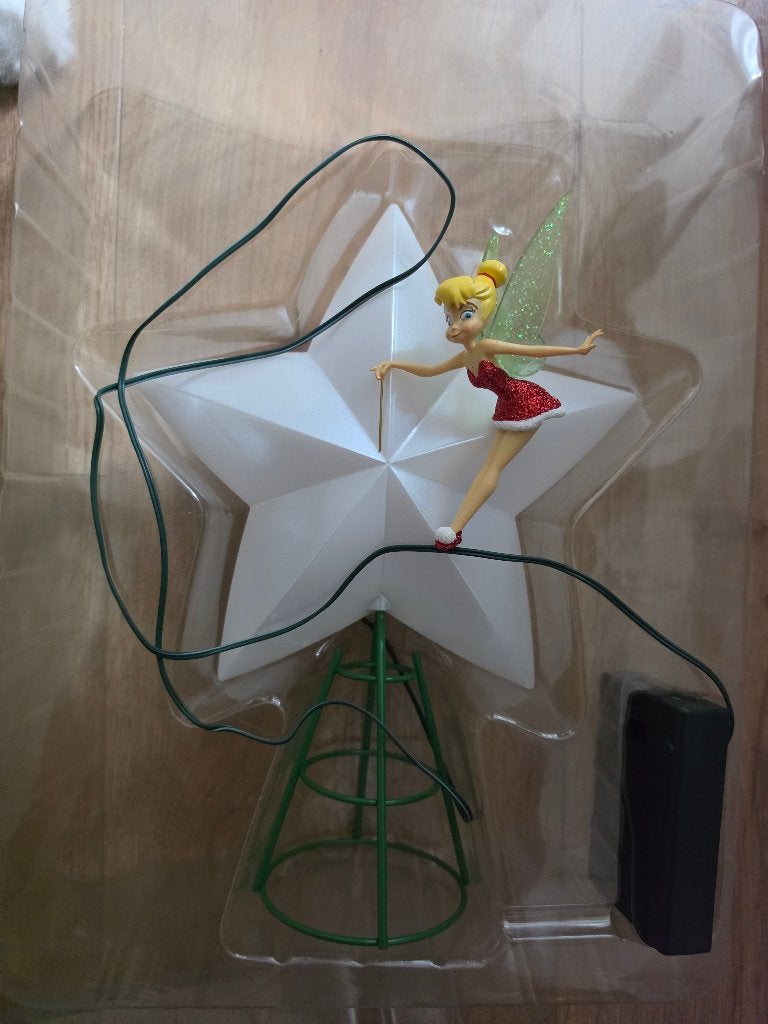 Disney Tinkerbel piek kerstboom, Ophalen of Verzenden, Overige figuren, Zo goed als nieuw, Beeldje of Figuurtje