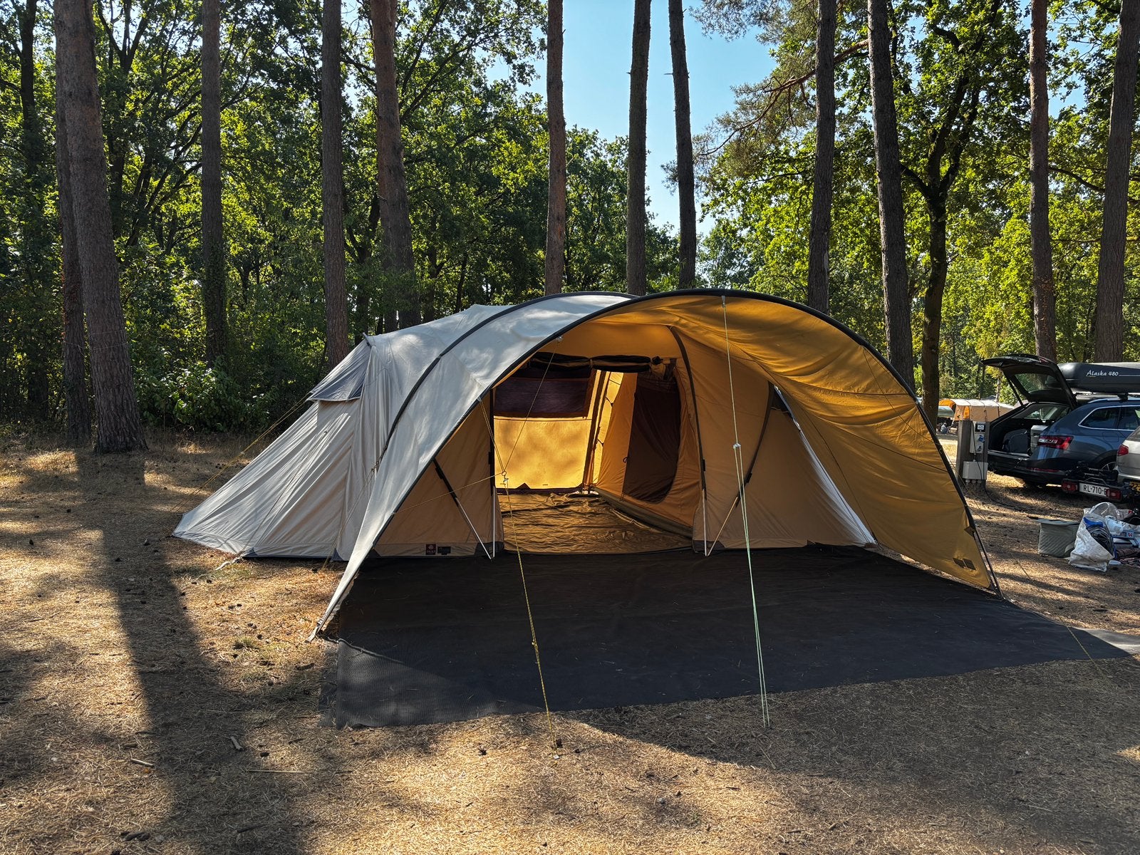 Canyon active leissure 6-persoons gebruikte (festival) tent, Ophalen, Gebruikt, Meer dan 6