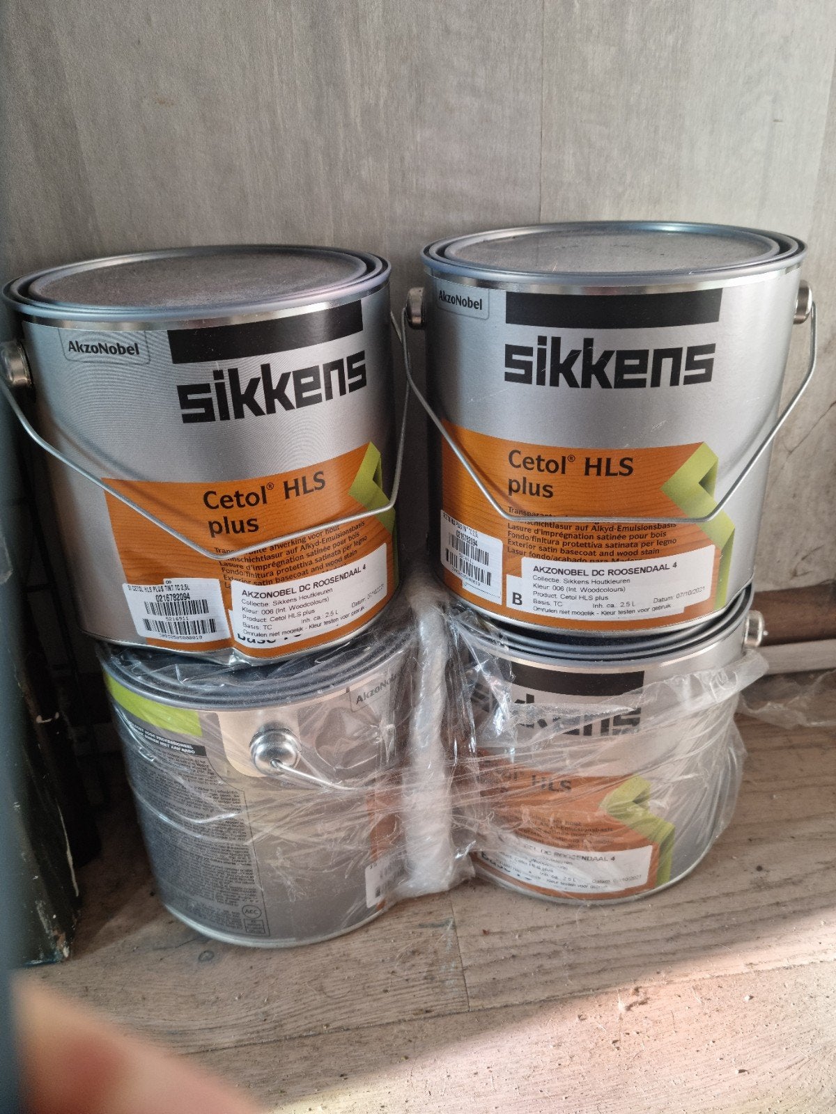 Sikkens Cetol HLS Plus - Licht Eiken (2,5L), Ophalen, Overige kleuren, Nieuw, Beits