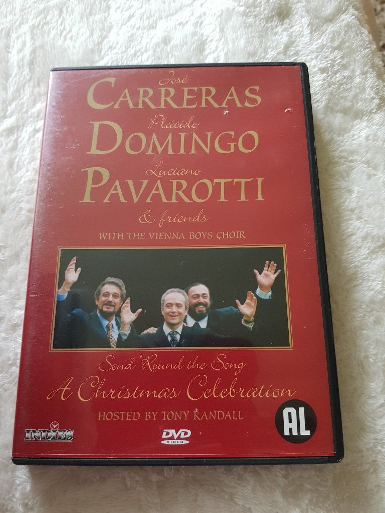 carreras , domingo, pavarotti , and friends christmas celeb, Alle leeftijden, Ophalen of Verzenden, Zo goed als nieuw
