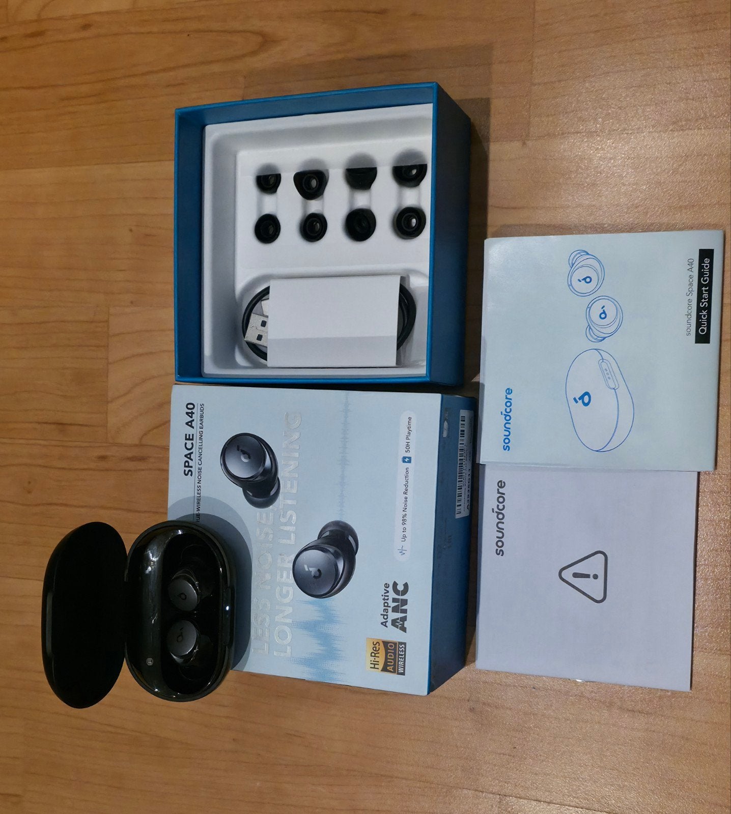 Soundcore Space A40 Draadloze Noise Cancelling Oordopjes, Ophalen of Verzenden, Overige merken