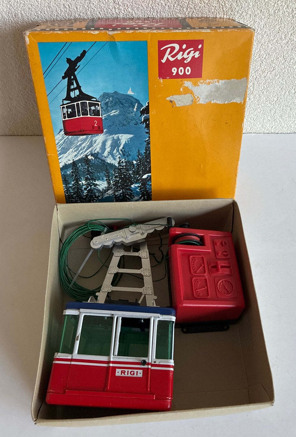 Lehmann Rigi 900 Kabelbaan Gondel - Vintage Speelgoed, Ophalen of Verzenden, Gebruikt