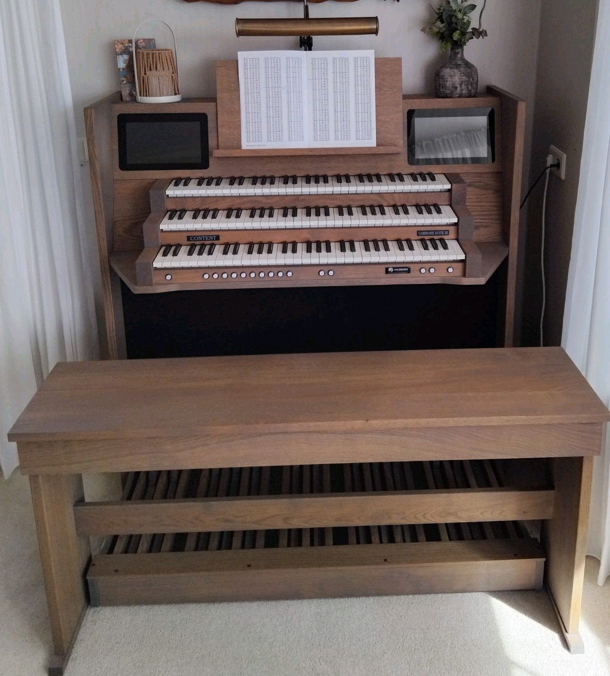 content Cambiare Suite lll, Muziek en Instrumenten, Ophalen, Zo goed als nieuw, 3 klavieren, Orgel