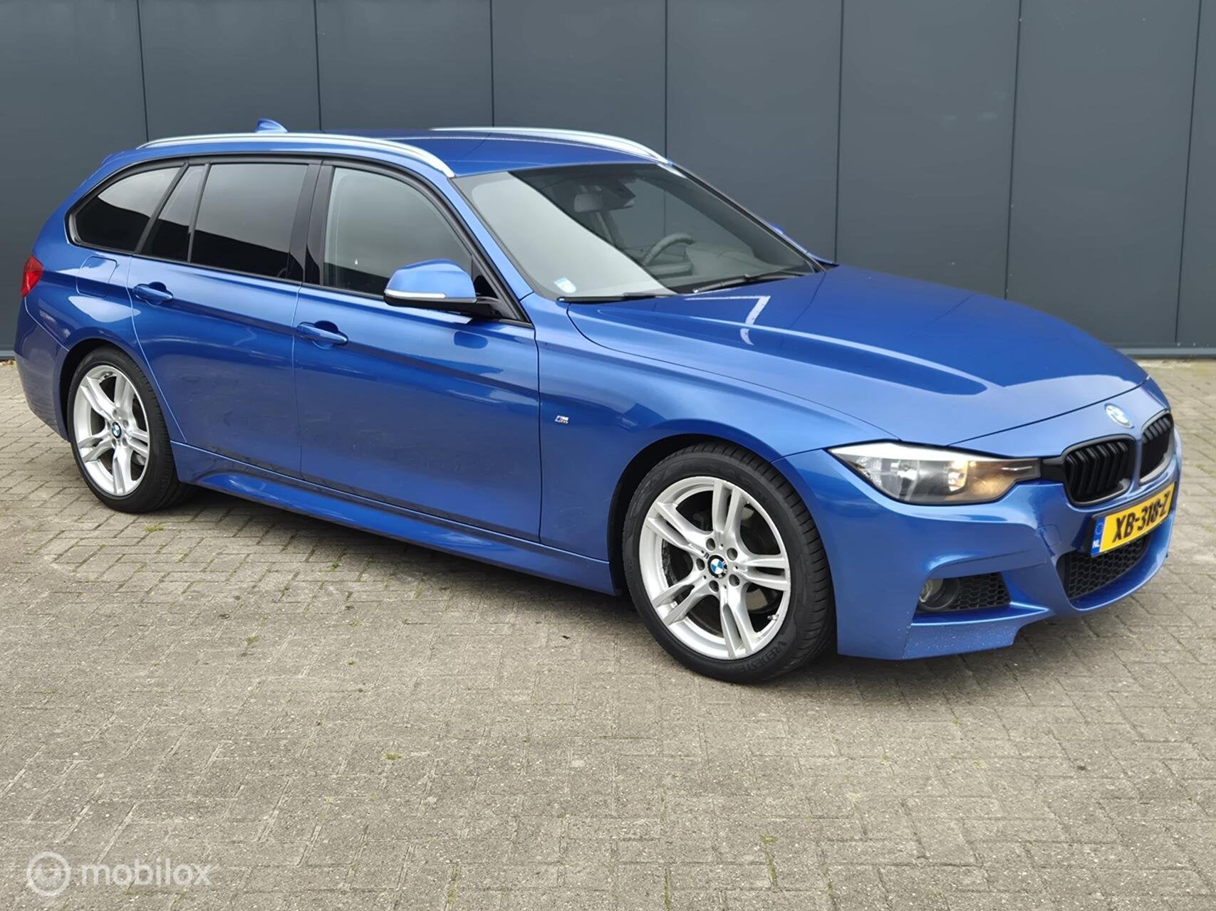 BMW 3-serie Touring 318d M Sport Edition|APK 5-2027, Auto's, Automaat, Achterwielaandrijving, Blauw, Diesel
