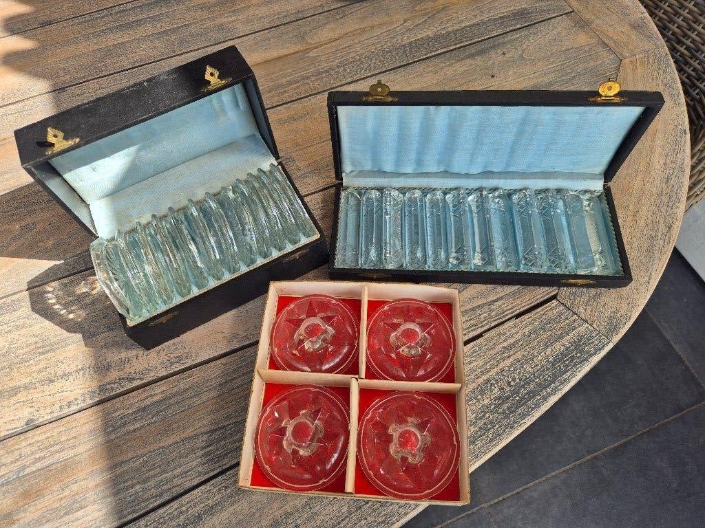 Prachtige Vintage Tafelset: Kristal, Antiek en Kunst, Ophalen of Verzenden