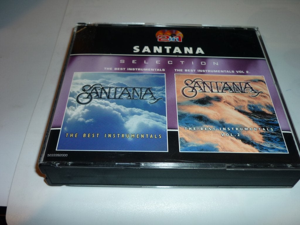 Santana Selection: The Best Instrumentals Vol. 1 & 2 CD, Ophalen of Verzenden, Zo goed als nieuw, Inclusief doosje, Classic Rock