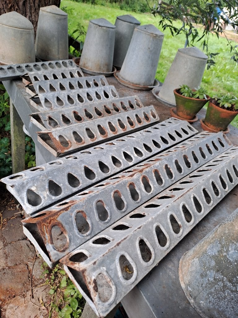 watertorens en voerbakjes kuikens, Dieren en Toebehoren, Ophalen, Gebruikt