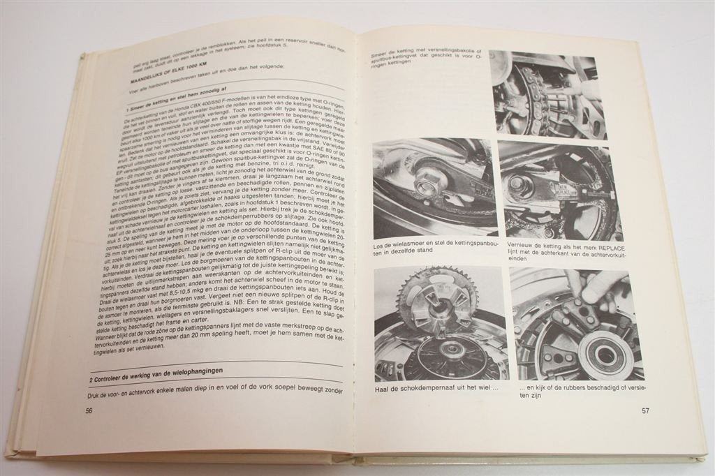 Werkplaatshandboek Honda CBX 400/550 F en FII, Ophalen of Verzenden, Honda