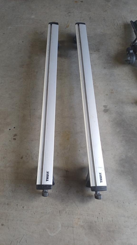 Thule wingbar en proride dakdraag systeem, Ophalen