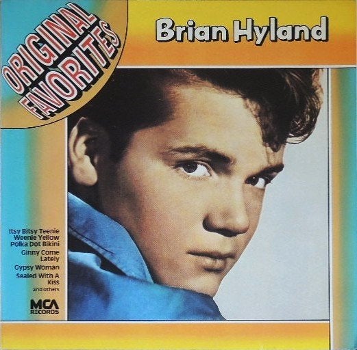 Brian Hyland ("Sealed With A Kiss") LP Original Favorites, Fotohoes, Ophalen, Zo goed als nieuw, 12 inch