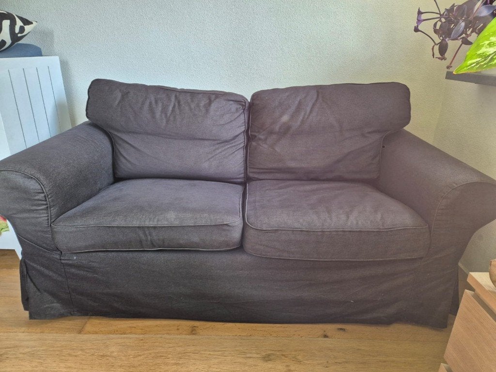 Tweepersoons bank (Ikea ektorp), Huis en Inrichting, Ophalen, Gebruikt, 150 tot 200 cm, Tweepersoons