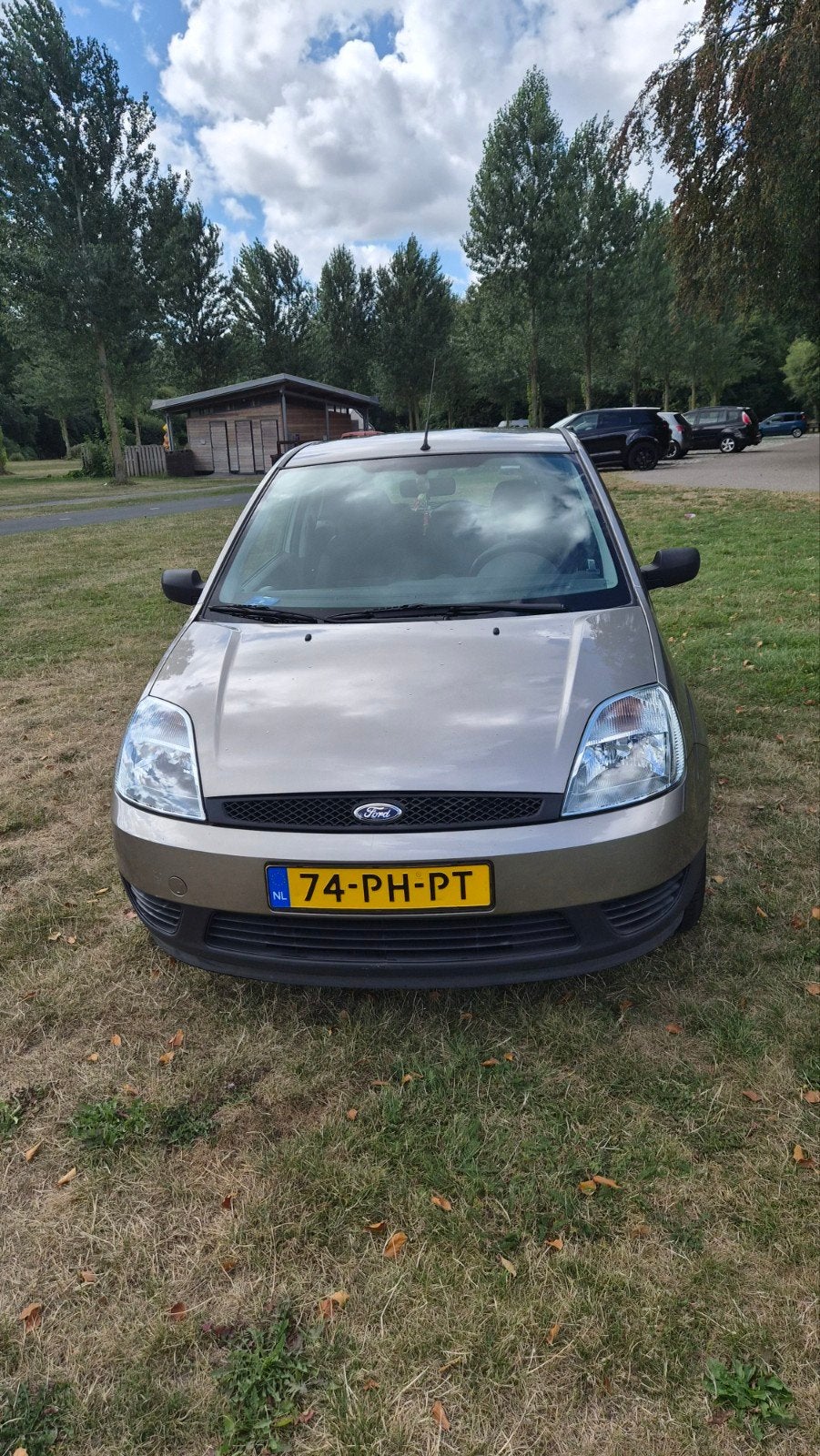 Ford Fiësta 1.3 8V 3DR 2004 Grijs, 1299 cc, Stof, 40 €/maand, Zwart