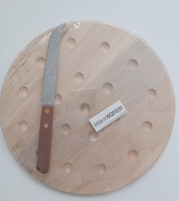 Kaasplank en kaasmes, nieuw in verpakking, Oosterveldweg 15, 7274 DZ, Verzenden, Hout, Nieuw