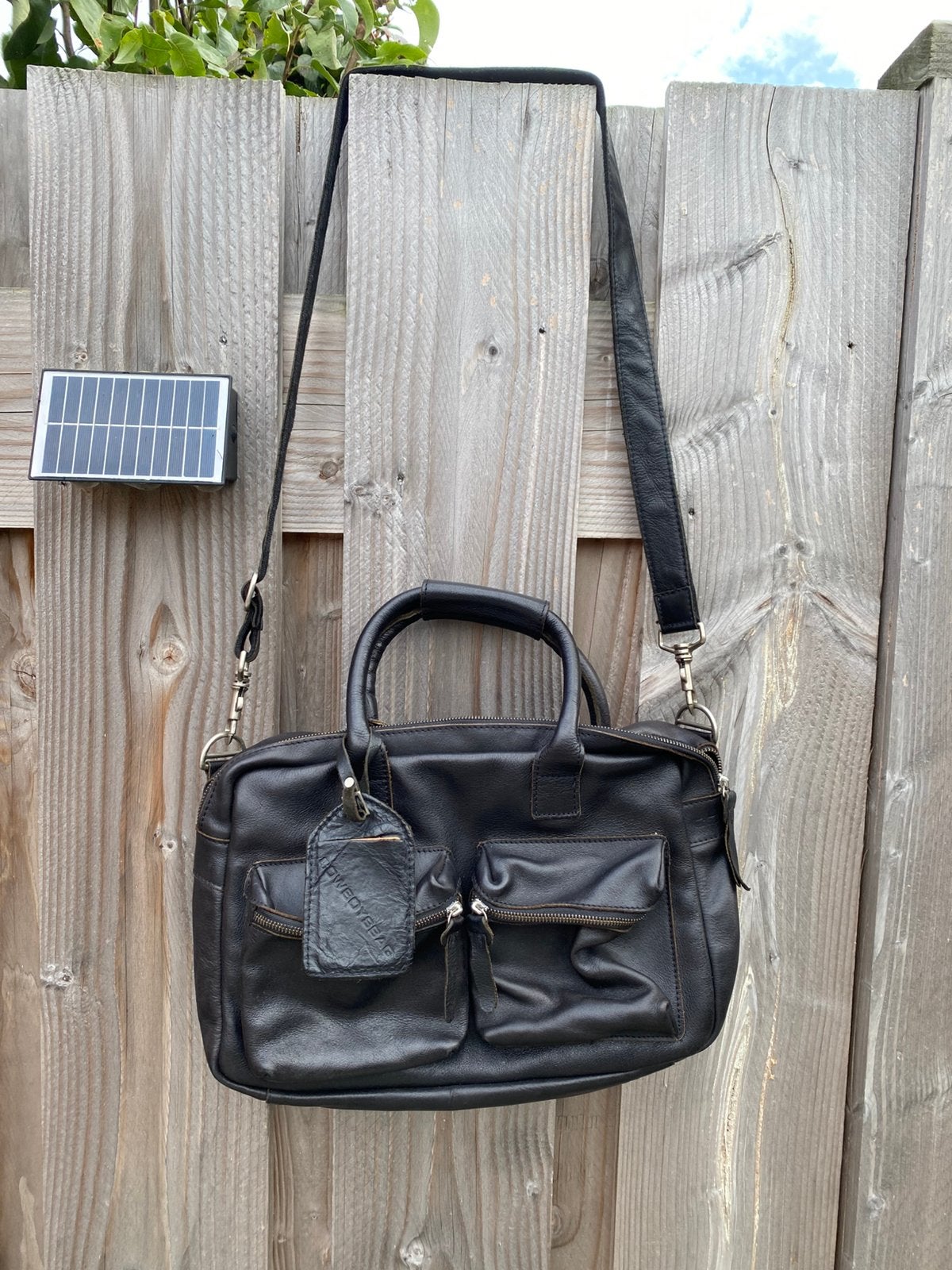 Cowboysbag zwart, 40 tot 60 cm, Gebruikt, 20 tot 30 cm, Zwart