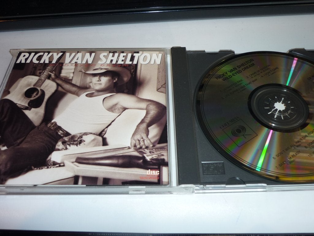 Ricky Van Shelton - Wild-Eyed Dream CD, Inclusief boekje, Gebruikt, Ophalen of Verzenden, Country