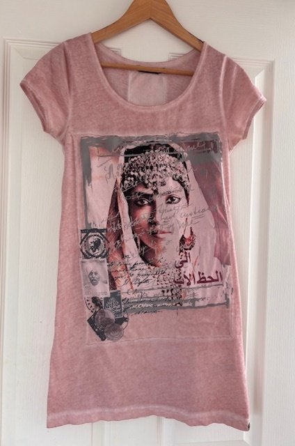 Roze shirt MOSCOW maat M, Kleding | Dames, Maat 38/40 (M), Ophalen of Verzenden, Korte mouw, Roze