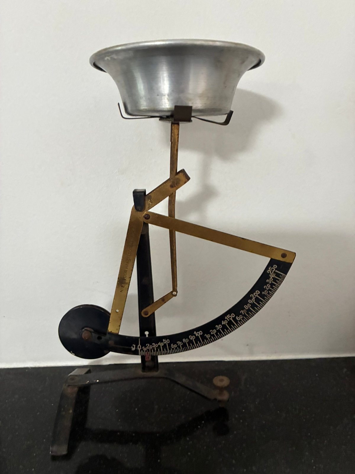Antieke vintage weegschaal, Ophalen of Verzenden