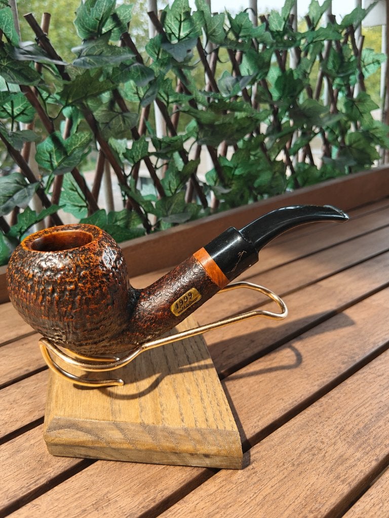 Savinelli 1999 – rustieke pijp met ronde kop, Ophalen of Verzenden, Gebruikt, (Water)pijp