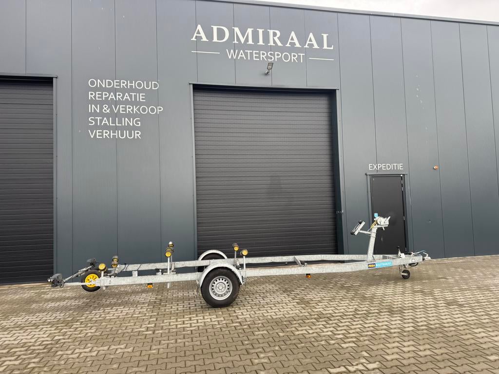 Pega Boottrailer ( 1800kg uitvoering ), Watersport en Boten, Boottrailers, Info@admiraal-watersport.nl, Gebruikt, Westrak 15, Ophalen of Verzenden