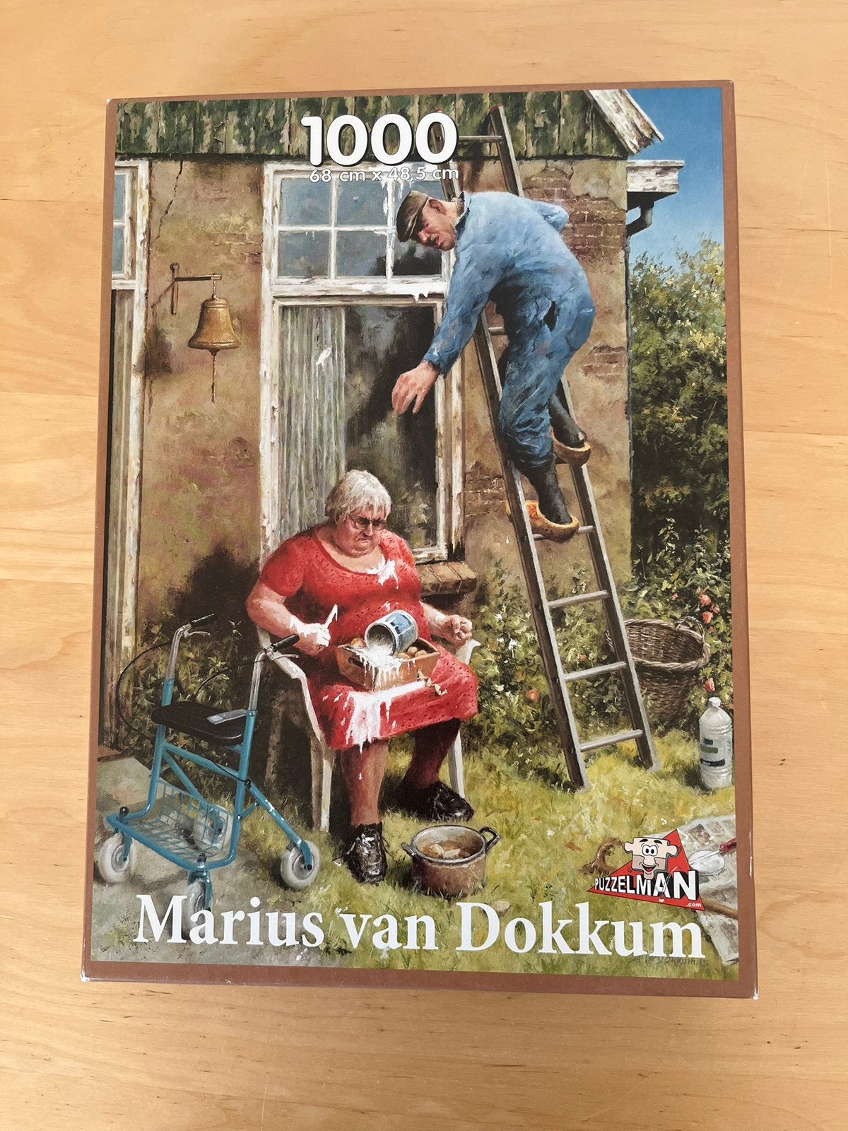 Puzzel Marius van Dokkum Doe het Zelver 1000 stuks, Ophalen of Verzenden, 500 t/m 1500 stukjes, Zo goed als nieuw