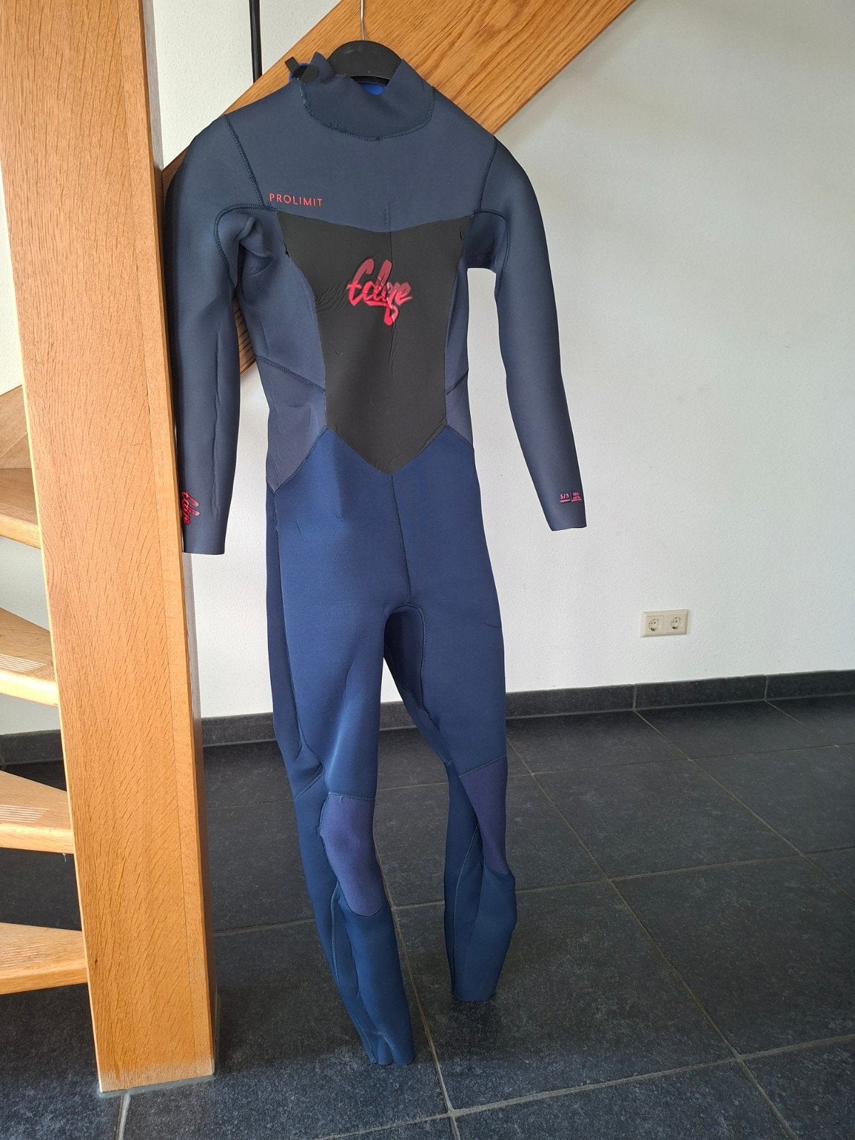 Prolimit Edge Dames Wetsuit 5/3mm - Maat 38, Wetsuit, Gebruikt, Ophalen of Verzenden, Prolimit Edge