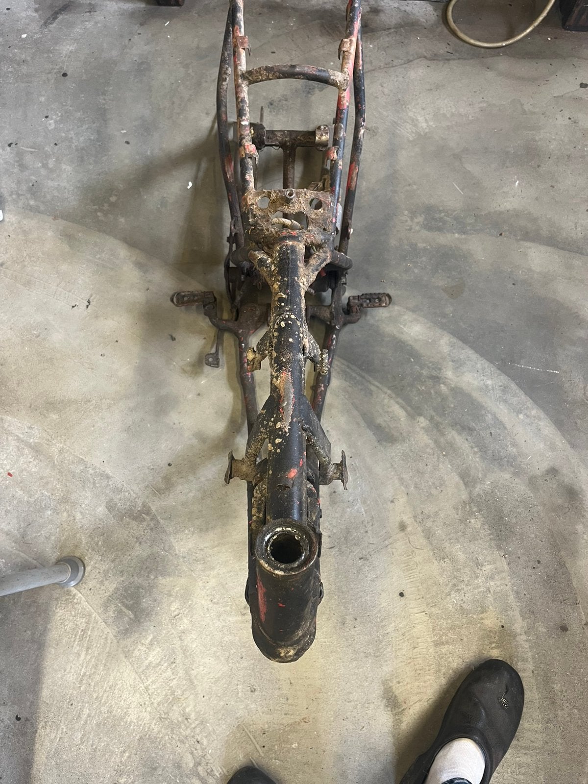 Frame yz 125 1976, Ophalen