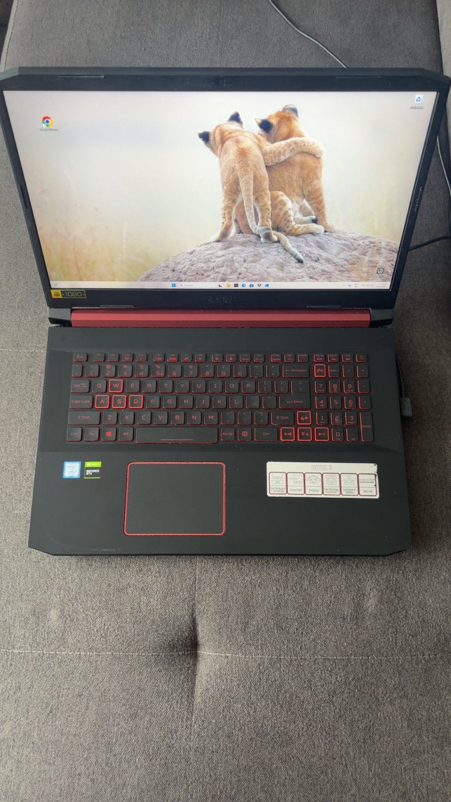 Acer Nitro 5 i5 9e Gen GTX Gaming Laptop, Computers en Software, Windows Laptops, Ophalen, Gebruikt, Met videokaart, Gaming