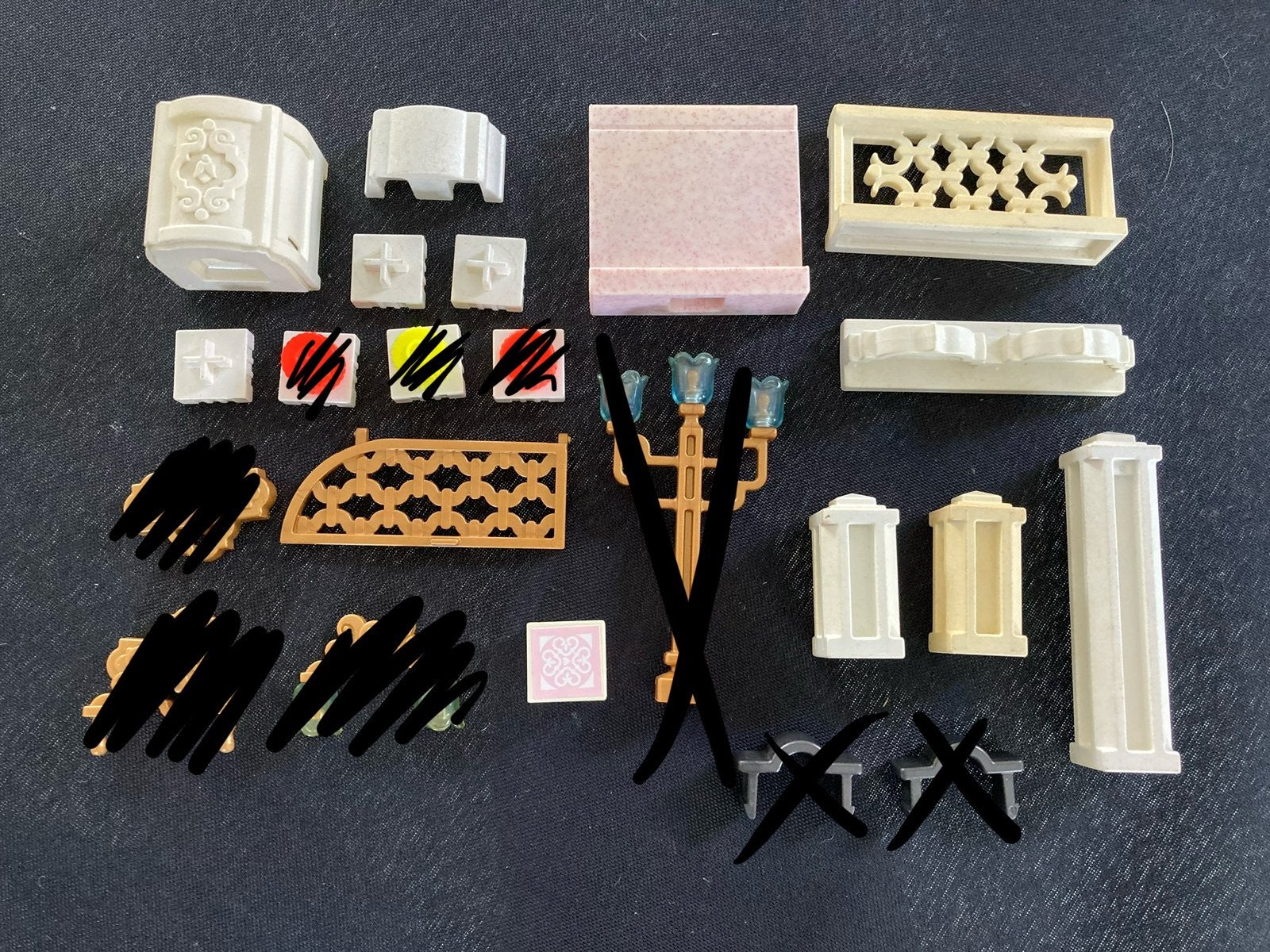 Playmobil accessoires paleis., Ophalen of Verzenden, Zo goed als nieuw
