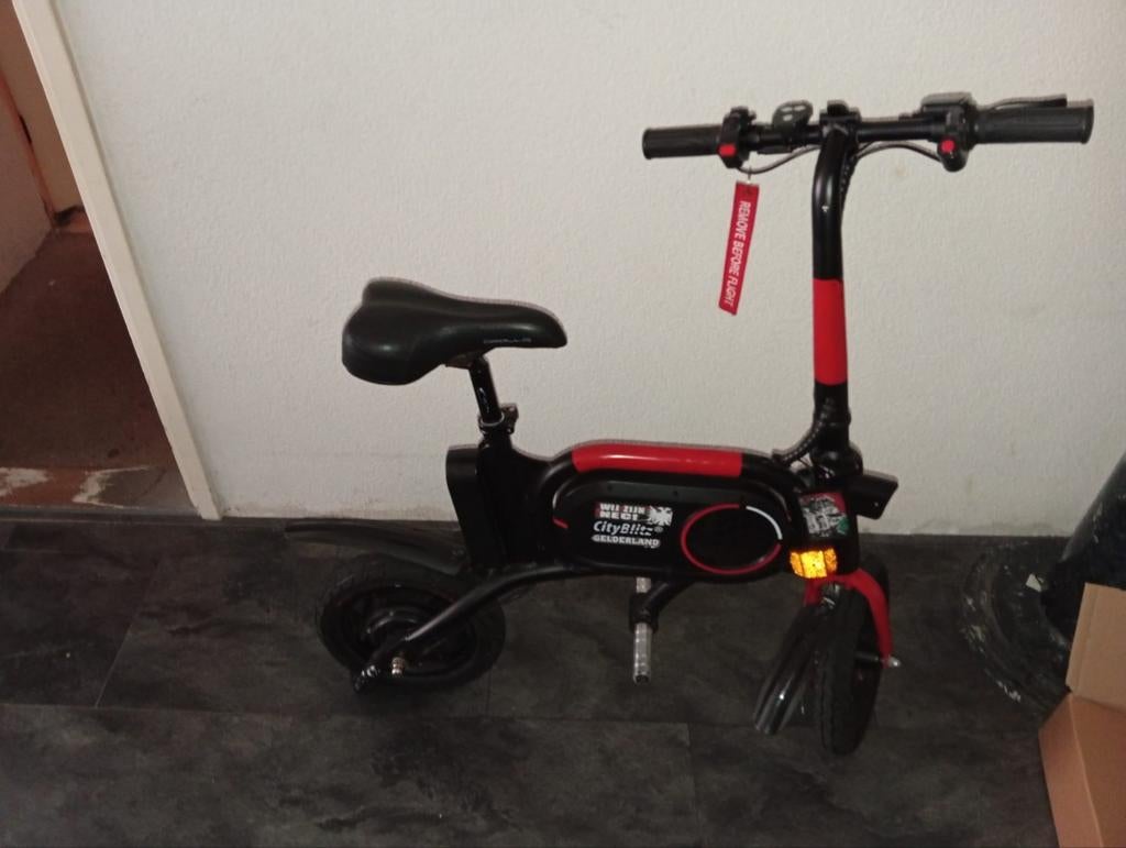 Cityblitz Elektrische Fiets - Compact en Handig, Minder dan 30 km per accu, Gebruikt, Minder dan 47 cm, Ophalen