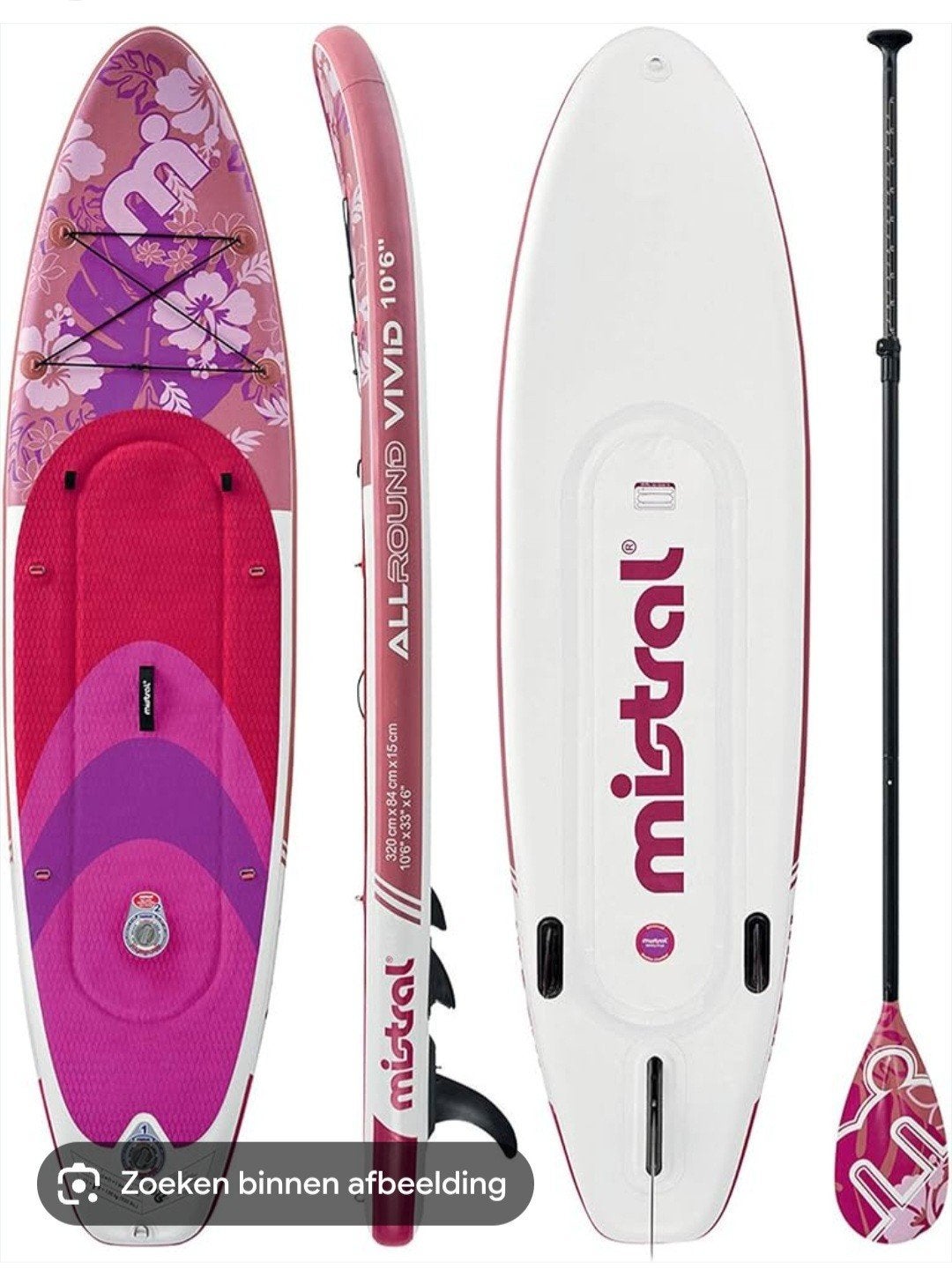 Mistral Allround Vivid 10'6" SUP Board, Ophalen, Gebruikt