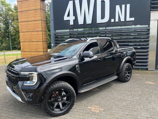 Ford Ranger 3.0 V6 TD AUT EURO 6 BPM VRIJ VAN 2024 BEPERKTE, Auto's, Automaat, Gebruikt, 24 maanden, Zwart