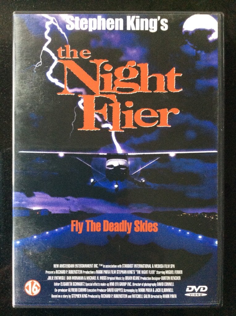 The Night Flier DVD, Vanaf 16 jaar, Ophalen of Verzenden, Zo goed als nieuw, Overige genres