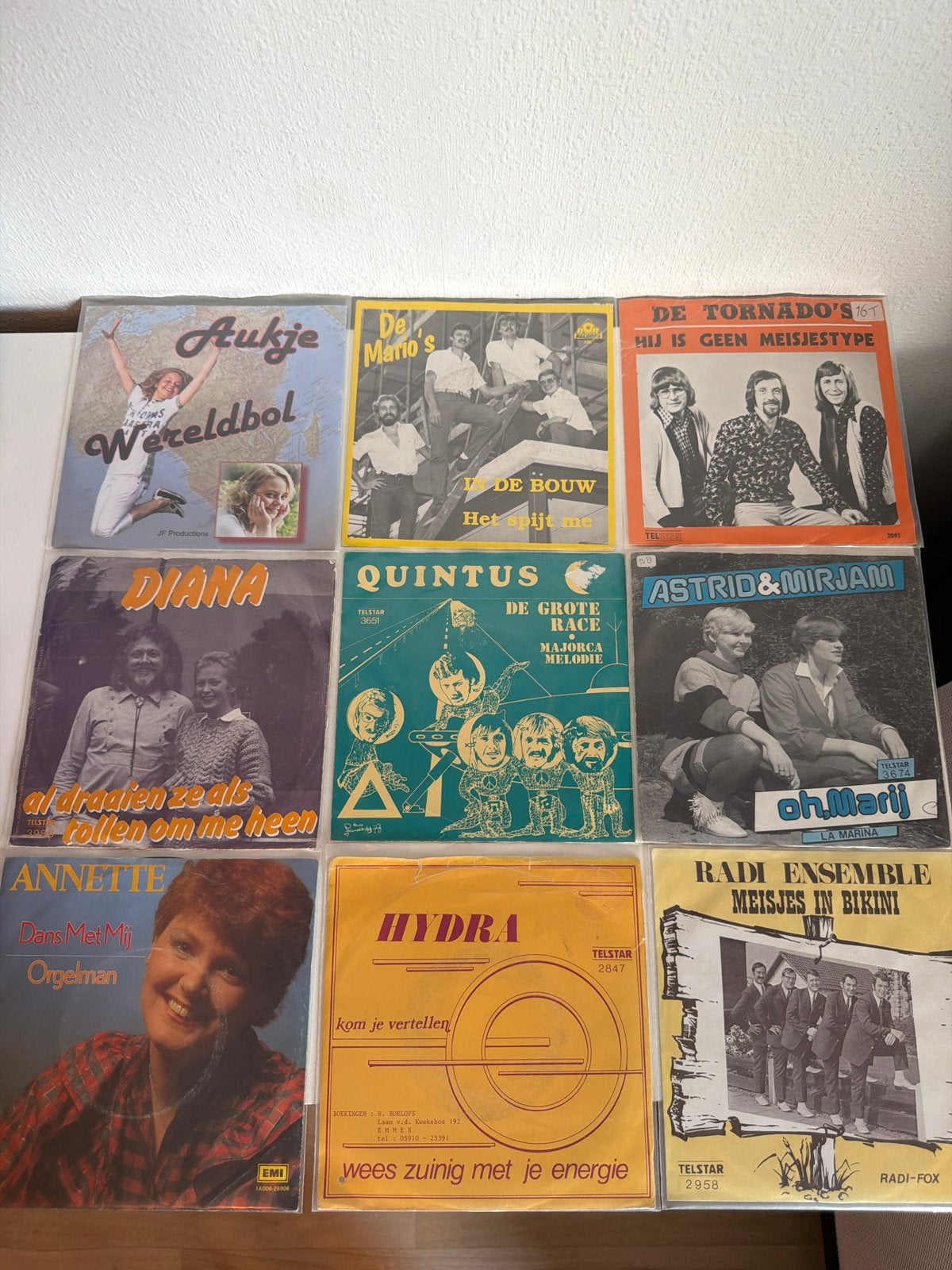 piraten singels, Cd's en Dvd's, Vinyl | Nederlandstalig, Ophalen of Verzenden, Gebruikt, 7 inch, Schlager