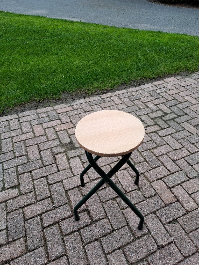 barkrukken, Huis en Inrichting, Ophalen, 60 tot 90 cm, Hout, Gebruikt