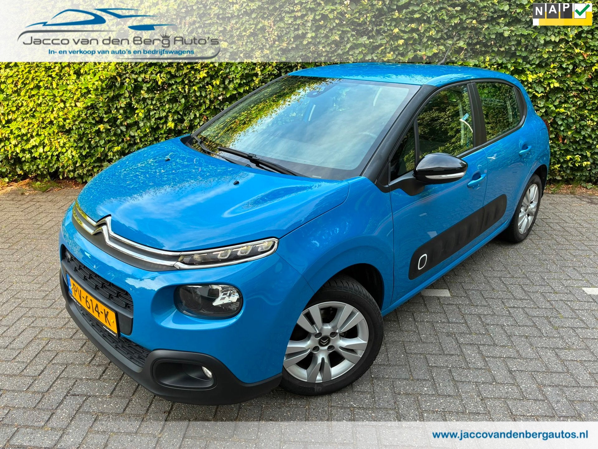 Citroen C3 1.2 PureTech Feel I Carplay I Navigatie, Voorwielaandrijving, 1199 cc, 450 kg, Origineel Nederlands