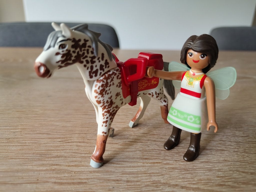 Playmobil Spirit Voltige met Solana - 70123 COMPLEET, Ophalen of Verzenden, Zo goed als nieuw, Complete set
