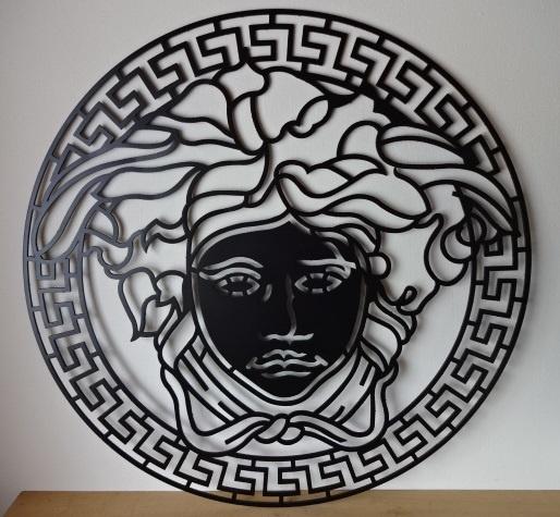 Wanddecoratie, Versace (stijl), kruis, Armani, Gucci- Logo, Antiek en Kunst, Ophalen of Verzenden