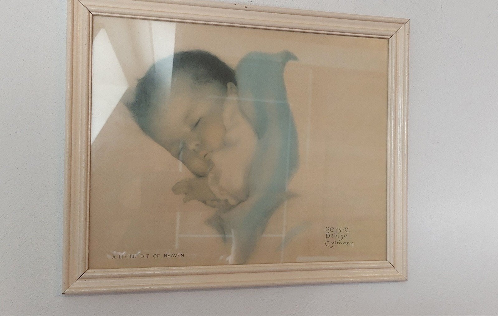 Antieke schilderijen "baby's", Ophalen of Verzenden