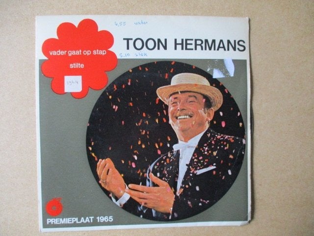 s0283 toon hermans - vader gaat op stap, Cd's en Dvd's, Vinyl Singles, Ophalen, Gebruikt, 7 inch, Overige genres