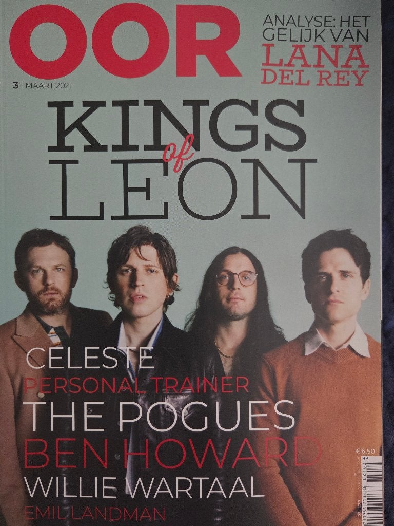 OOR 03-2021 Kings of Leon Personal Trainer Celeste Pogues, Ophalen of Verzenden, Zo goed als nieuw, Muziek, Film of Tv