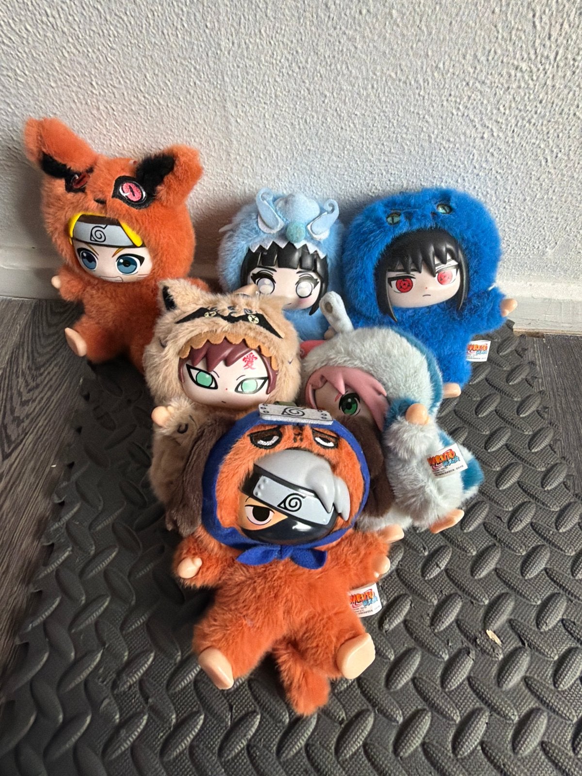 Naruto Familie Knuffeltjes - Complete Set, Overige karakters, Overige typen, Ophalen of Verzenden, Meerkleurig