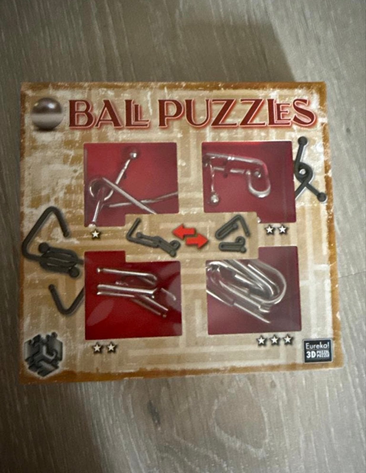 Bal Puzzles - Metaal Puzzels - Eureka 3D Puzzel, Ophalen of Verzenden, Zo goed als nieuw, Rubik's of 3D-puzzel