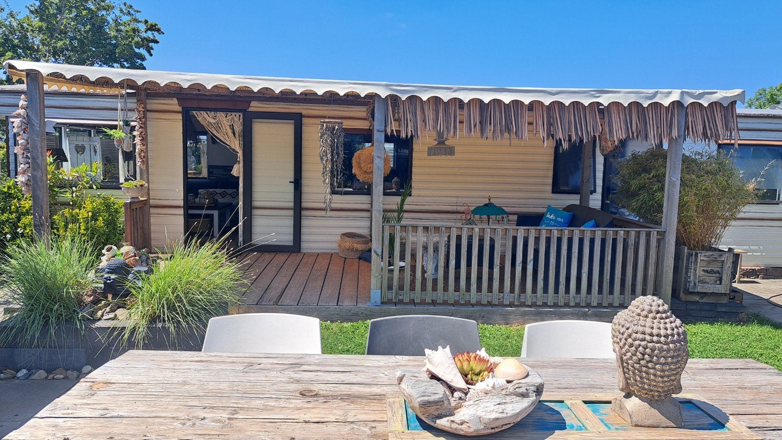 Stacaravan te Koop Rockanje Rondeweibos Molecatenpark, Caravans en Kamperen, Stacaravans