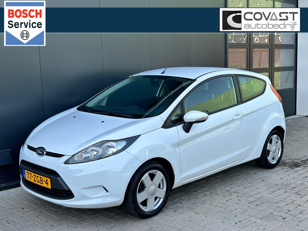 Ford Fiesta 1.25 Champion | Airco | 3-deurs | 3mnd garantie, Voorwielaandrijving, Euro 5, Stof, Gebruikt