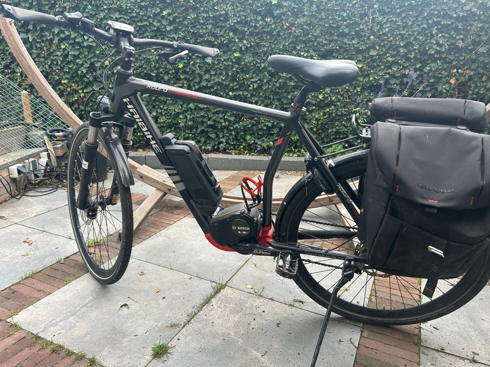 Haibike XDURO Trekking 5 E-bike speedpedelec met Bosch motor, Overige merken, Gebruikt, Ophalen of Verzenden, 50 km per accu of meer